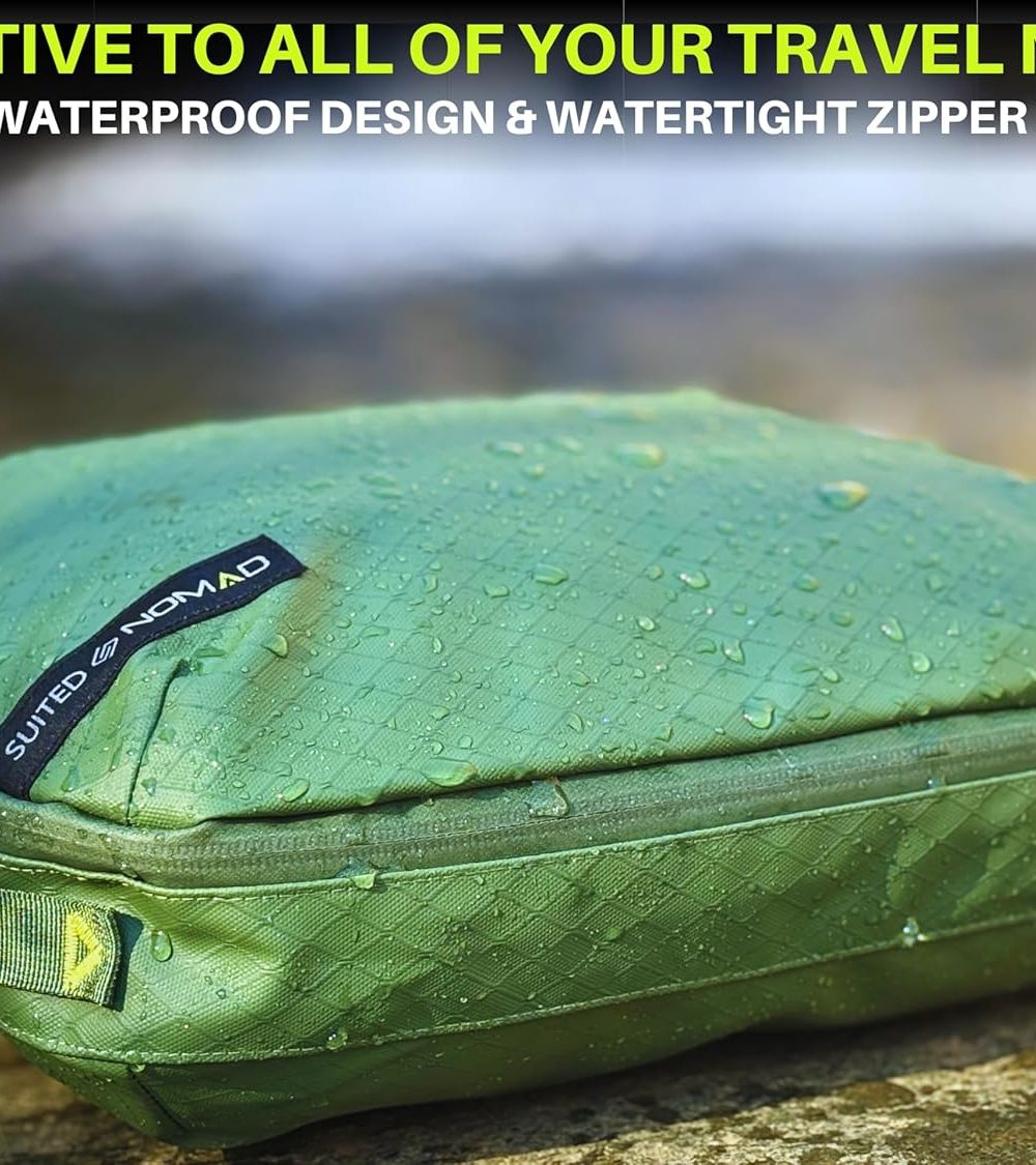 Adventure Travel Packing Cubes, IP65 Water&Dust Proof Organizer Wet Bags - Image 2