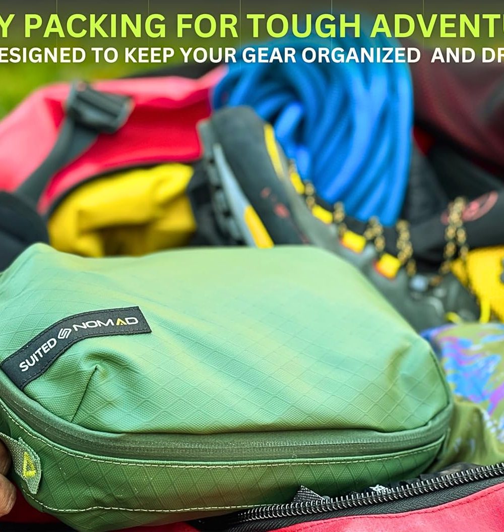 Adventure Travel Packing Cubes, IP65 Water&Dust Proof Organizer Wet Bags - Image 5